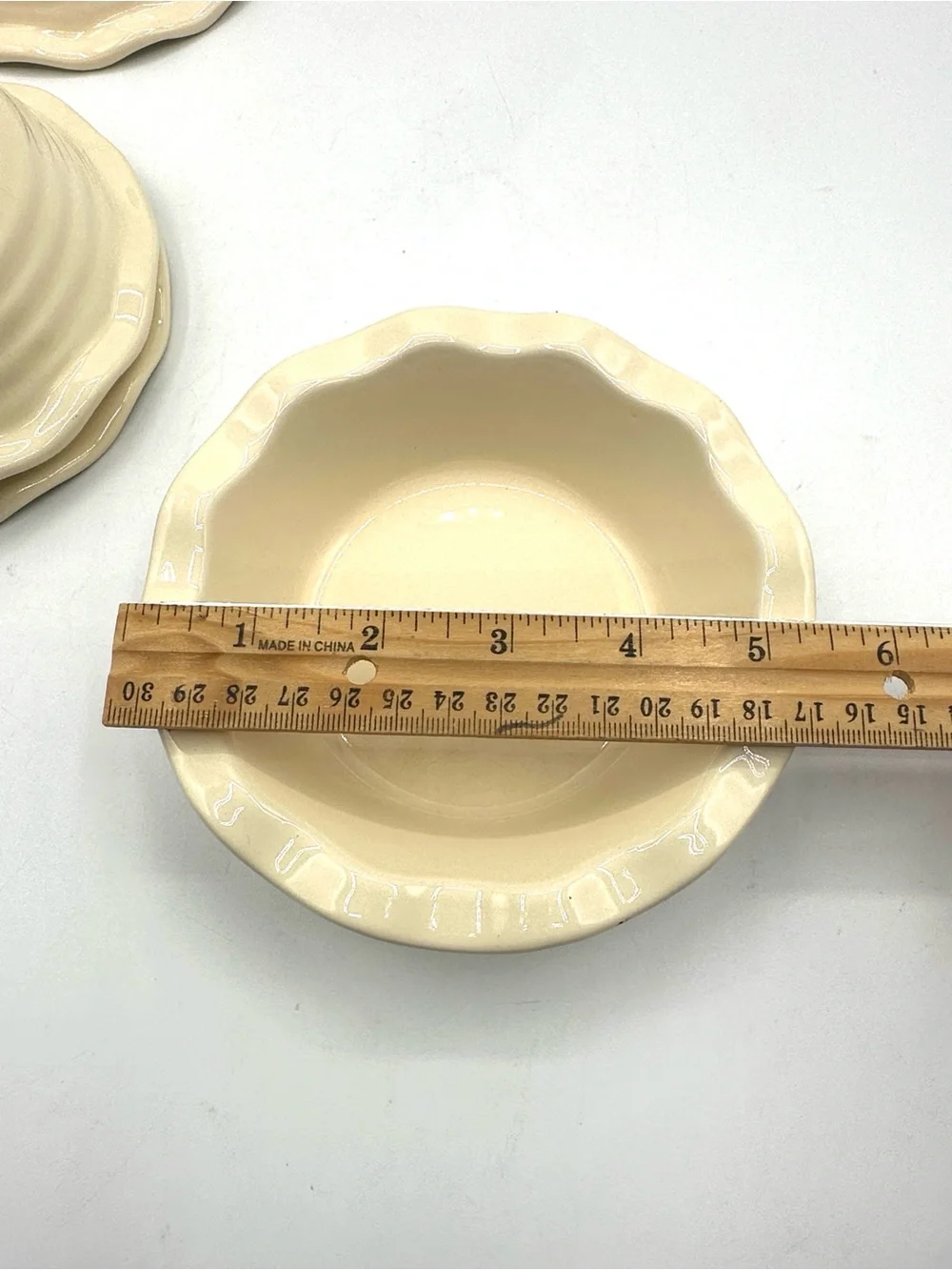 Set of 4 Emile Henry mini pie plates. Made in France. See pictures
